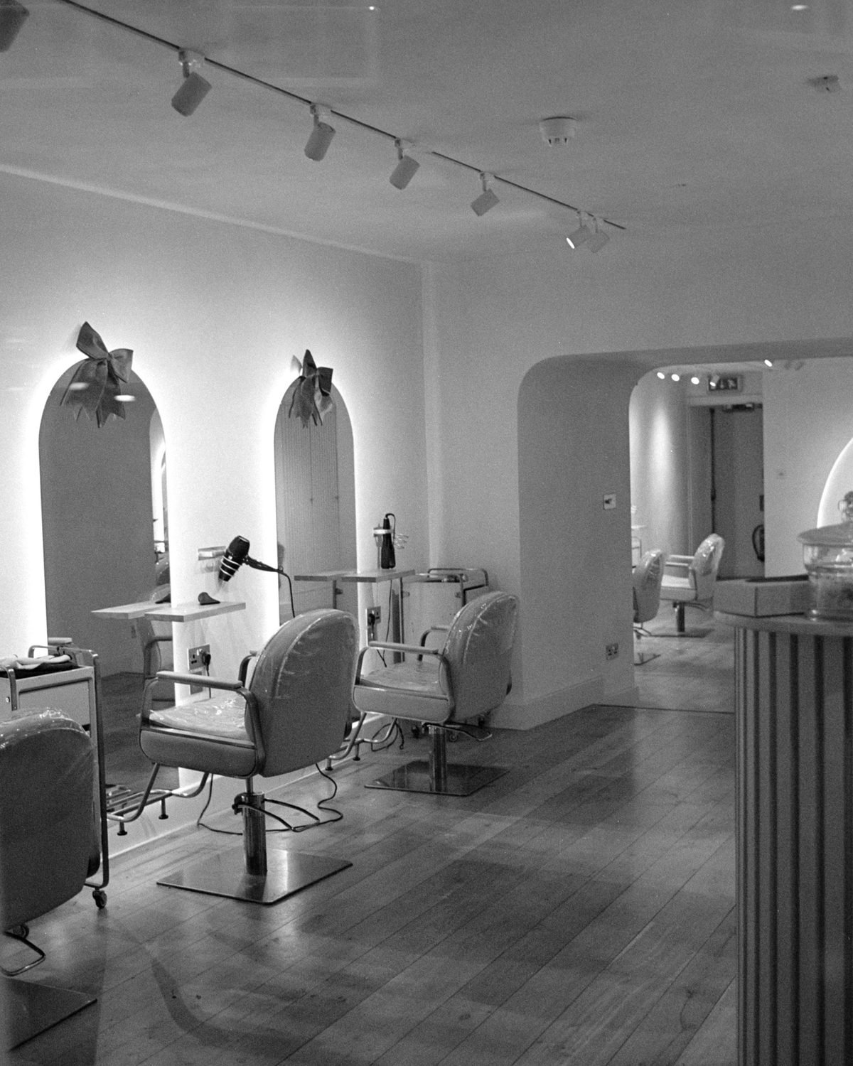 Interior of Egoista Beauty Lounge, a ladies-only salon in Abu Dhabi